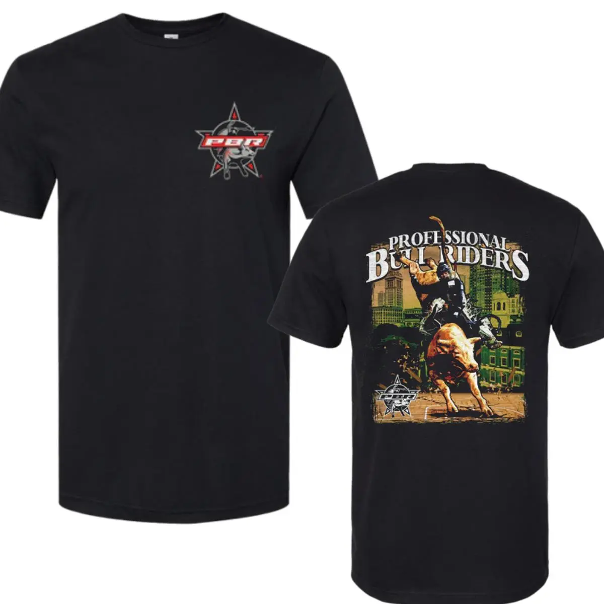 PBR 2026 Professional Bull Riders Shirt – Western Rodeo Cowboy Graphic Tee, Vintage Bull Riding Shirt for Men & Women, Rodeo Fan Apparel Gift