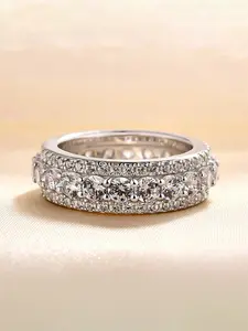 1 PC Luxury Cubic Zirconia Ring For Women For Wedding Engagement Party Jewelry Valentine's Day Gift Wedding Rings