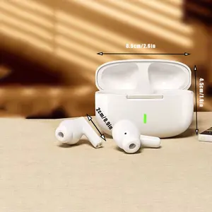 Bluetooth 5.1 Wireless Earbuds with ENC Noise Cancelling, HD Call Mic, Half-in-Ear Comfortable Design, Touch Control, 24H Playtime, Ideal for Commuters, Students & Office Workers, Perfect for Work, Gym & Daily Use