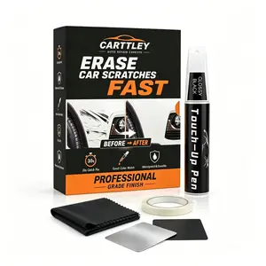 Car Paint Touch Up Pen, Professional Auto Scratch Repair & Remover, Color Accurate Fast Drying, Easy to Use Long Lasting, Washable & Versatile for Most Cars, Trucks & SUVs