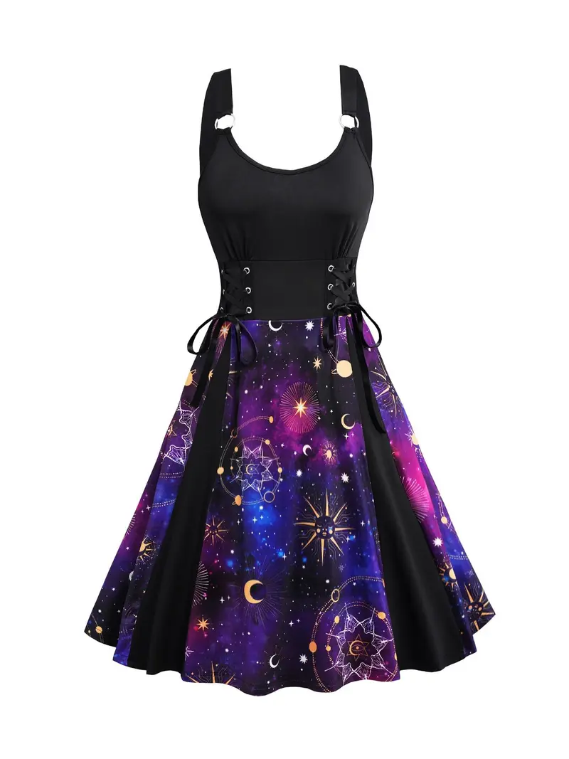 Womens galaxy dress - TikTok Shop