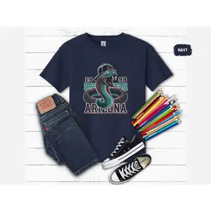 Arizona Baseball Tee, Baseball Top,Sports Tee, Diamondback tee, Unisex Crewneck Menswear and Womenswear A7X