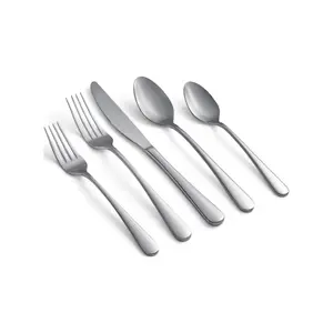 Harmonize Mirror 20-Piece Forged Stainless Steel Flatware Set (Service for 4)
