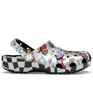 Crocs Men's Classic Clog Disney Alice in Wonderland Print, from StockX