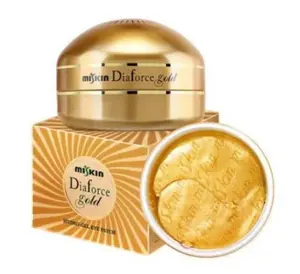 Miskin DiaForce Gold Hydro – Gel Eye Patch (60 Pieces) brighten, hydrate, improve dark circles, puffiness, and fine lines the under-eye area.