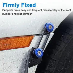 Automotive Front & Rear Bumper Reinforcement Washers / Double-Layer Spacers — Quick-Release Bumper Fasteners & Clips — Trunk Lid & Interior Trim Accessories