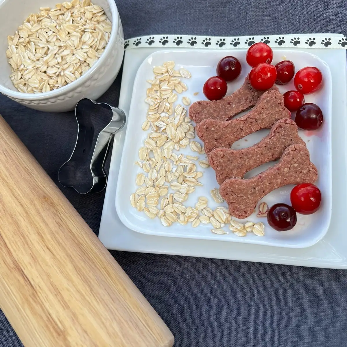 Cranberry Craze Organic Homemade Dog Treats