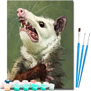 Paint by Numbers Kit for Adults Beginner,Easy Adult Paint by Number Kits on Canvas DIY Painting for Surprise Gift Home Wall Decor 16x20 Inch