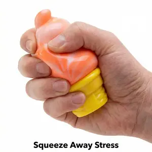 Ice cream-shaped stress-relieving toy, slow-rebound ice cream sensory stress-relieving toy, Easter basket stuffed party gift. Squeeze Set Slow-Rising Textured Relief Vibrant Slow-Response Squishy