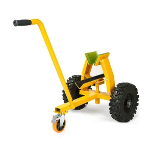 880Lbs Marble Slab Handling Truck, Heavy-Duty Stone Plate Mover with Thickened Steel Tires for Granite and Stone Transport