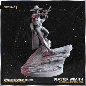 Cad Bane (40mm Scale on 40mm Base) | Shatterpoint Proxy | C27