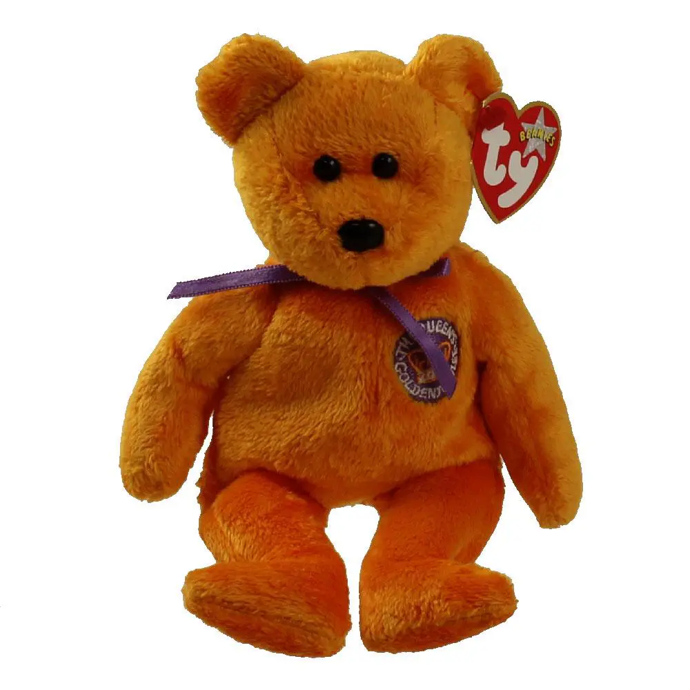 TY Beanie Baby - CELEBRATIONS the Golden Jubilee Bear (Country Exclusive) (8.5 inch) (2002) - MWMTs