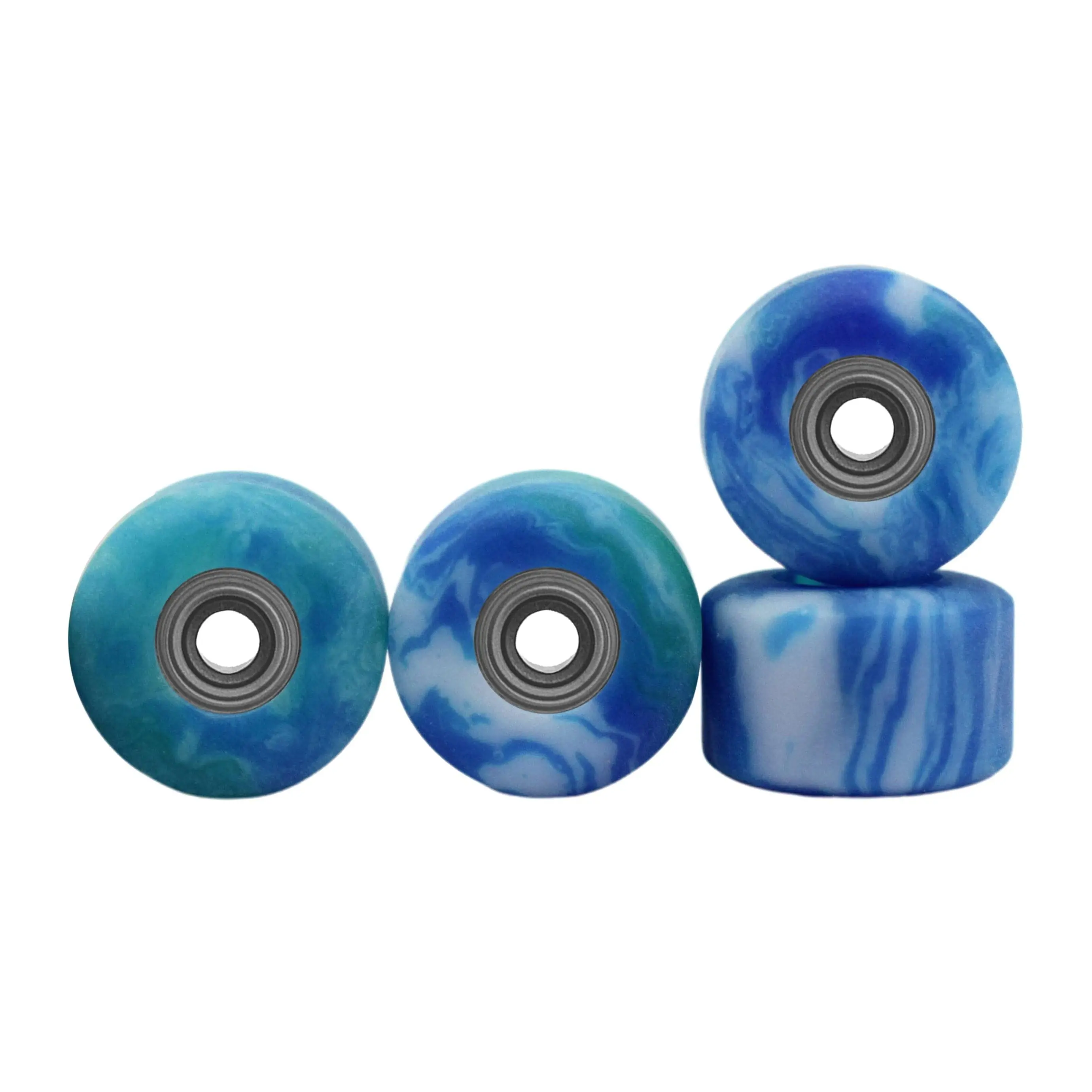 Apex New Street Wheels - 61D Urethane - ABEC-9 Bearings - "Terra" Apex New Street Wheels - 61D Urethane - ABEC-9 Bearings - "Terra"
