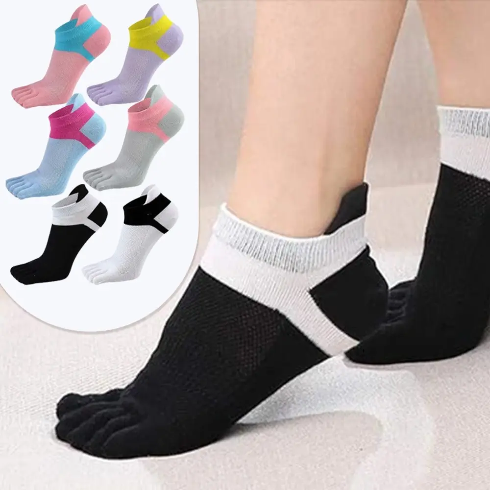 6 Pairs Toe Socks for Men/Women, Five Finger Socks, High Performance Athletic Toe Socks Cotton, Activewear, Fabric outdoorfun