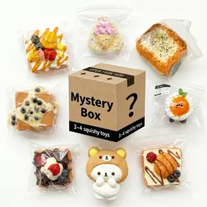 Handmade Taba Squishy ,Large Super Soft Silicone Squeeze Toy,Kawaii Squishies Silica Gel Toys,Squishy Fidget Toys for Anxiety&Relaxation,3 to 4 Soft Toys