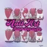 Delicate thing Y2K Duckbill Nails, Handmade Nail Art Set, Nail Art Supplies, Includes Glue & Files, Perfect Gift for Women, Available in XS-S-M-L Sizes