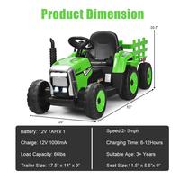 12V-Tractor-Green