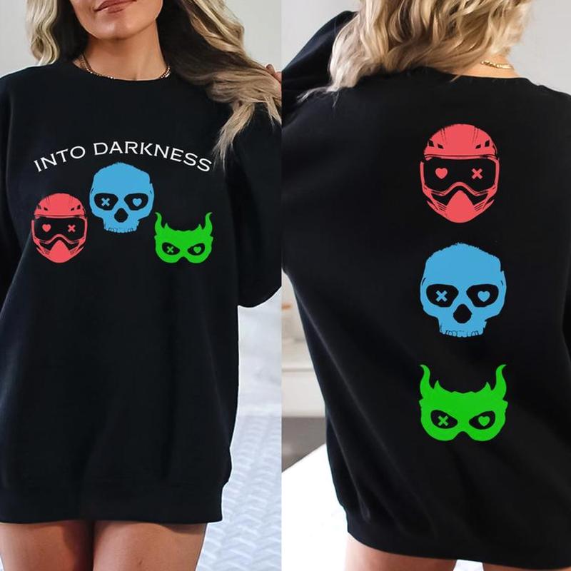 Into Darkness Series by Navessa Allen T-Shirts, Crewneck Sweatshirts & Pullover Hoodie, Lights Out, Caught Up, Game On, Trilogy Book Series Sweater, New Release Book Shirt BFRT56