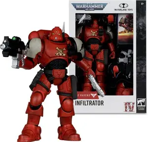 McFarlane - Warhammer 40K: Dawn of War 4 - Blood Ravens - 7" Sergeant Infiltrator (Dawn of War 4) Action figurine/statue  [COLLECTIBLES] Action figurine/statue