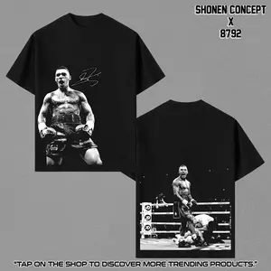 Conor Benn Shirt, Conor Benn Graphic Tee, Double-sided Boxer Fan Shirt, Trending Unisex Cotton TShirt Gifts for Him, Conor Benn The Destroyer Tee Shirt, Boxer Graphic T-Shirt Streetwear Top Outfit, Vintage T-shirt, Boxing Fighter T-shirts