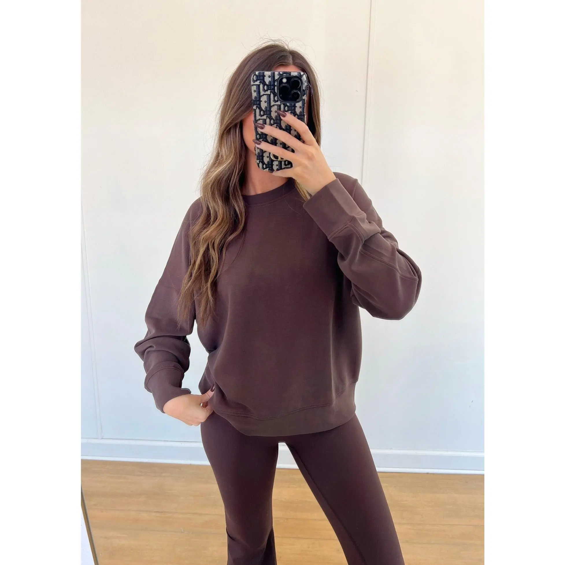 Chocolate Brown Ultra Soft Pullover