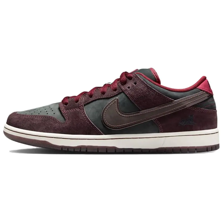 RIOT Skateshop x Nike Dunk Low Pro SB QS 'Mahogany Dark Beetroot'