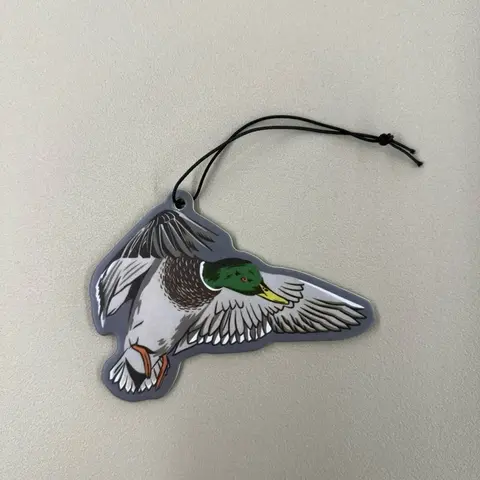Cupped Up Mallard Air Freshener - Black Ice Scent