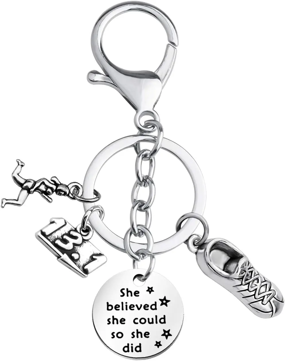 Runner Gifts Running Gift Runner Keychain Jewelry Running Gifts