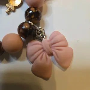 Red Agate Brown Spots Pink Silicone Beads Tigerseye Chips Agate Copper Spacers Faceted Crystal for Jewelry Making