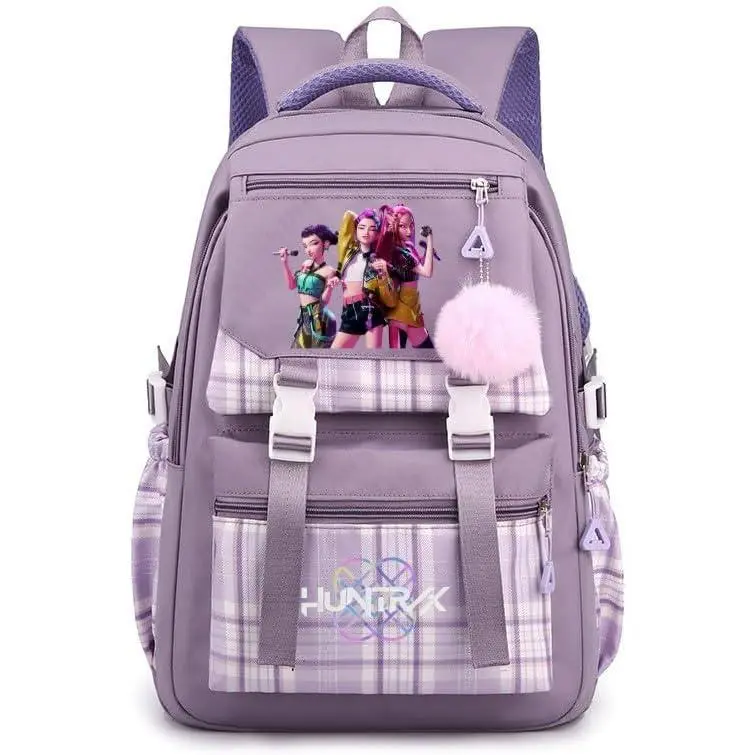 Cartoon Backpack for Women, Large Capacity Travel Backpack Commuter Bag