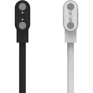 Compatible with MorePro Fitness Tracker Charger - HM08/ H56/ V19 Pro,Replacement Charger USB Magnetic Cord Charging Dock for MorePro Watch Charger Accessories (Black&White)
