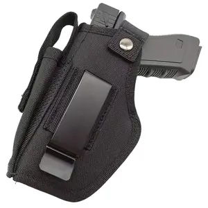 Universal Type Hidden Carry Case for 9Mm Pistols - Can Be Worn Inside Or Outside, Equipped with a Magazine Pocket, Suitable for Both Men And Women holster