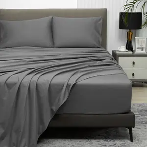 HYPREST Mother’s Day Gift Cotton Sheet Sets，Deep Pocket Sheet Fit Mattress up 24 inch,Deals for you