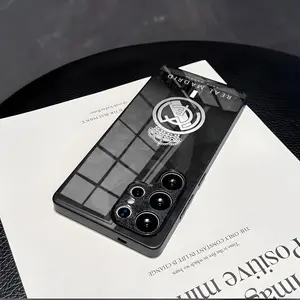 Real-F-C-MadridEs-S Phone Case For Samsung S 25 26 24 23 22 21 Ultra 10 Plus a16 Pro Fe 20 Note 34 S30 glass Shockproof