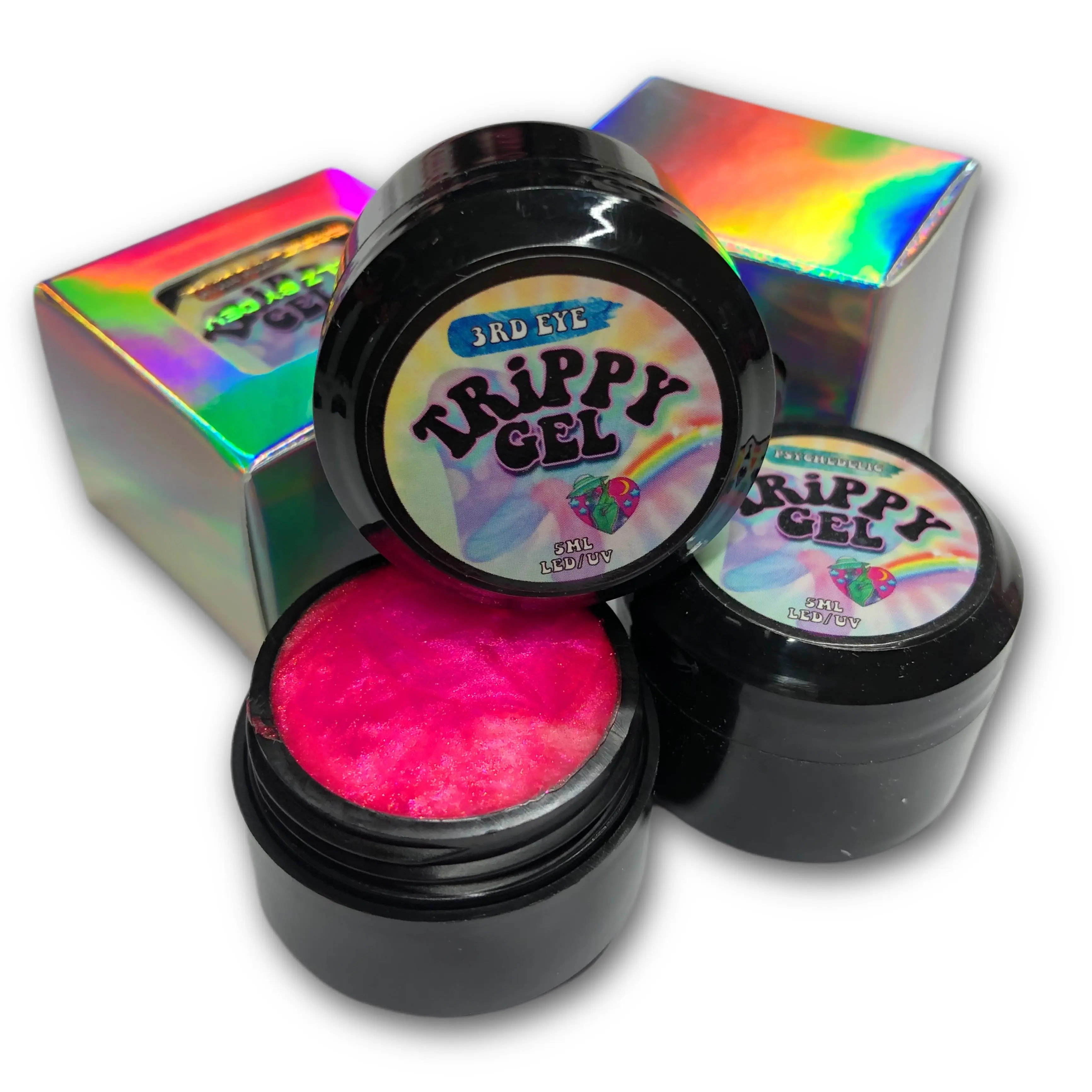 'MYSTICAL MUSHROOM' 3D TRIPPY GEL - 5ML SINGLE JAR
