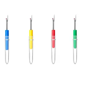 Seam Ripper, 4pcs DIY Handmade Sewing Tool, Efficient Sewing Thread Removal Tool, Creative Sewing Project Accessories