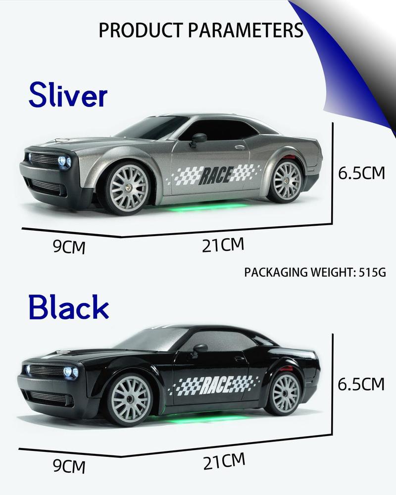 Challenger RC Drift Car 2025 New 2.4G Full Scale Stunt 4WD Electric RC Racing Car with Lights Easter Toys for Kids Challenger RC Drift Car 2025 New 2.4G Full Scale Stunt 4WD Electric RC Racing Car with Lights Easter Toys for Kids