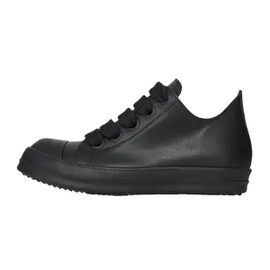Rick Owens Concordians Jumbo Laced Low All Black
