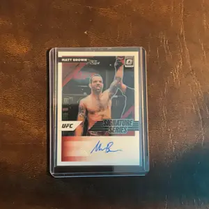 2022 Panini UFC, Matt Brown auto single card