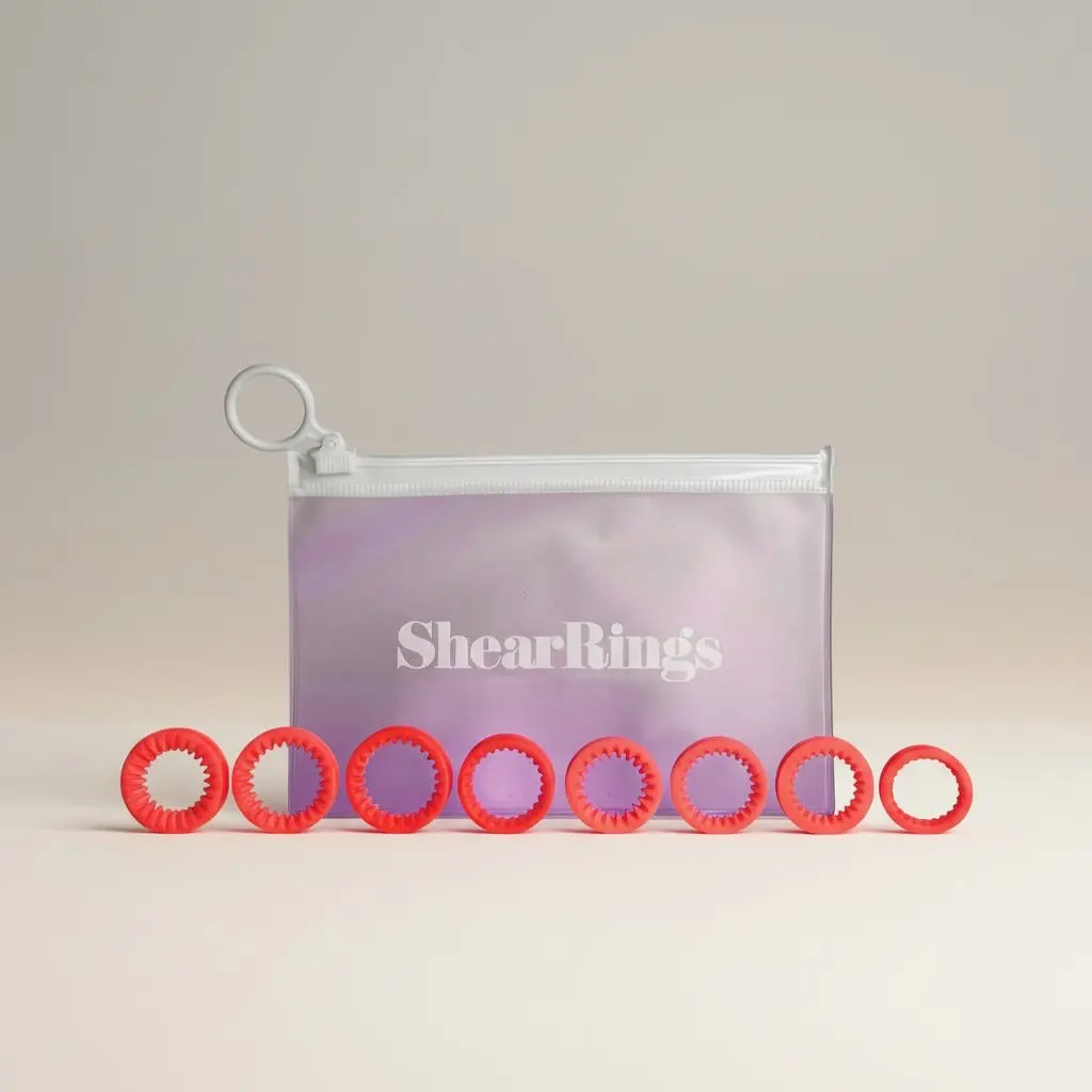 Hair Stylist Ring Inserts, Set of 8