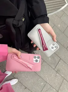 Premium Liquid Silicone Phone Case with Lipstick Base - Protective Matte Cover for iPhone Series, trending case, cute case, hot case