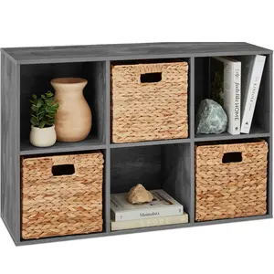 Best Choice Products Cube Bookshelf w/ Removable Back Panels
