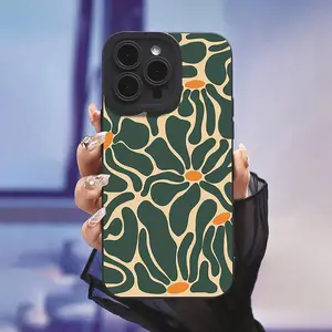 Floral Pattern Phone Case, Anti-drop Decorative Phone Protector Cover, Phone Accessories Compatible with iPhone 6 7 8 X XR XS 11 12 13 14 15 Pro Max