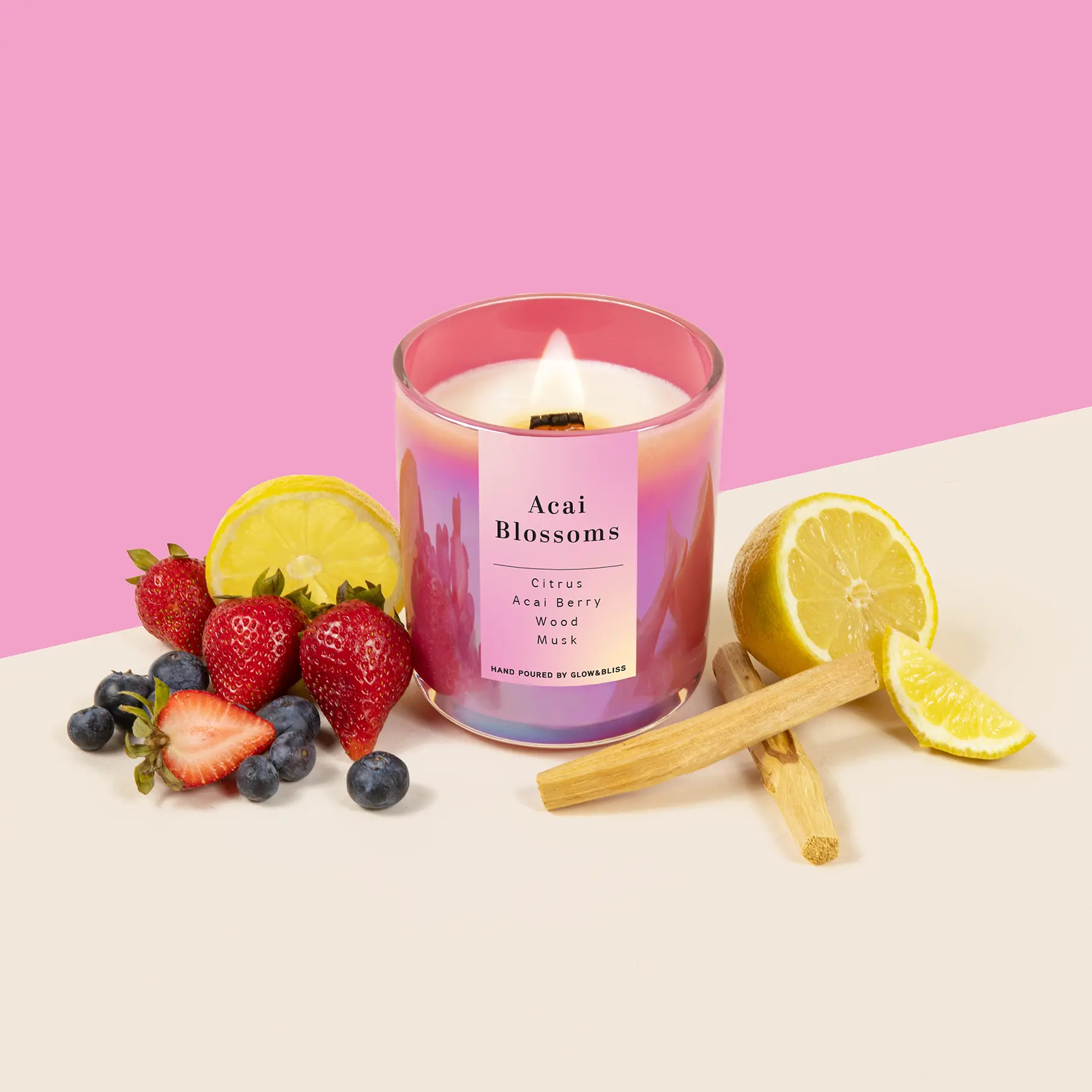 Acai Blossoms - 12oz Candle