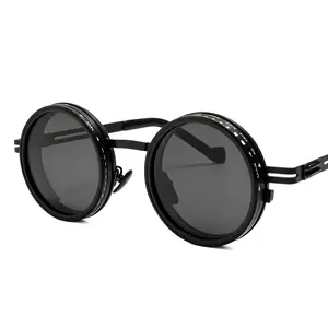 Unisex Fashionable polarized glasses Sunglasses for Women, Lightweight Metal Alloy Frame, 360° Rotatable Light Control Polarized Polycarbonate Lenses, Full UV400 Blocking, Anti-Glare, for Students & Urban Commuters, Summer Daily Wear