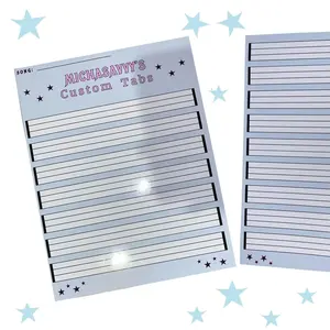 Customizable Bass Tabs