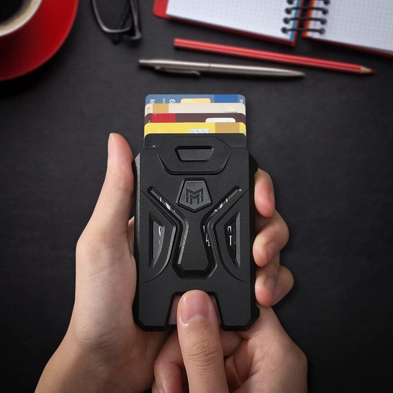 MNGARISTA Retractable Badge Holder and Heavy Duty Keychain with Belt Clip 31.5" Cord 9oz Retraction Tactical ID Card Protector Multifunctional Durable Organizer Workwear Everyday Carry