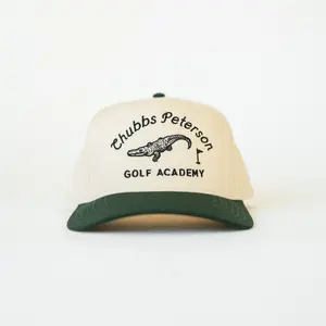 Chubbs Peterson Golf Academy Hat - Retro 5 Panel golf Cap