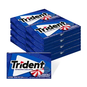 Trident Perfect Peppermint Ambient Sugar-Free Gum, 14 ct