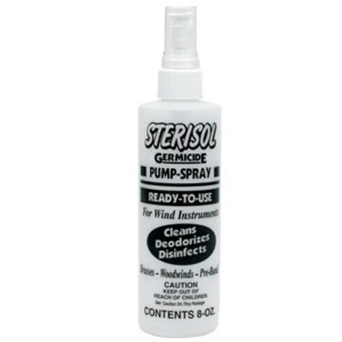 212 MAIN 8 oz Sterisol Instrument Spray - Single Bottle Antiseptic Disinfectant & Deodorizing Solution for Rhythm Band, Wind Instruments & Household Cleaning